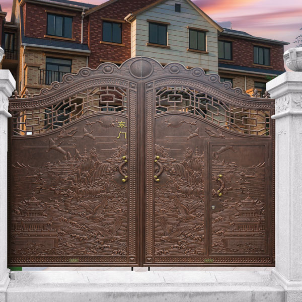 別墅裝修怎么能少了一款軍強庭院門 別墅裝修怎么能少了一款軍強庭院門